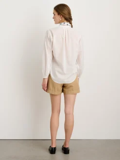 Fashion Alex Mill Katherine Shirt In Cotton Voile White