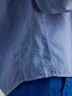 Sale Alex Mill Katherine Shirt In Cotton Voile Blue