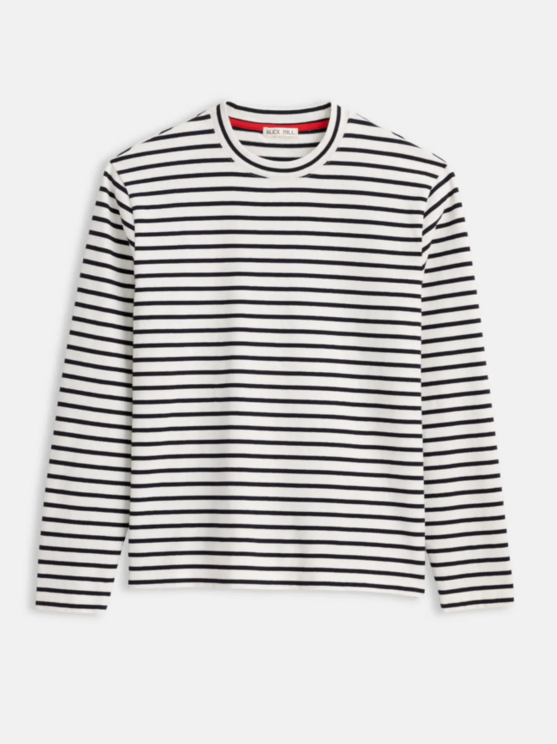 New Alex Mill Long Sleeve Striped Tee Natural/Navy