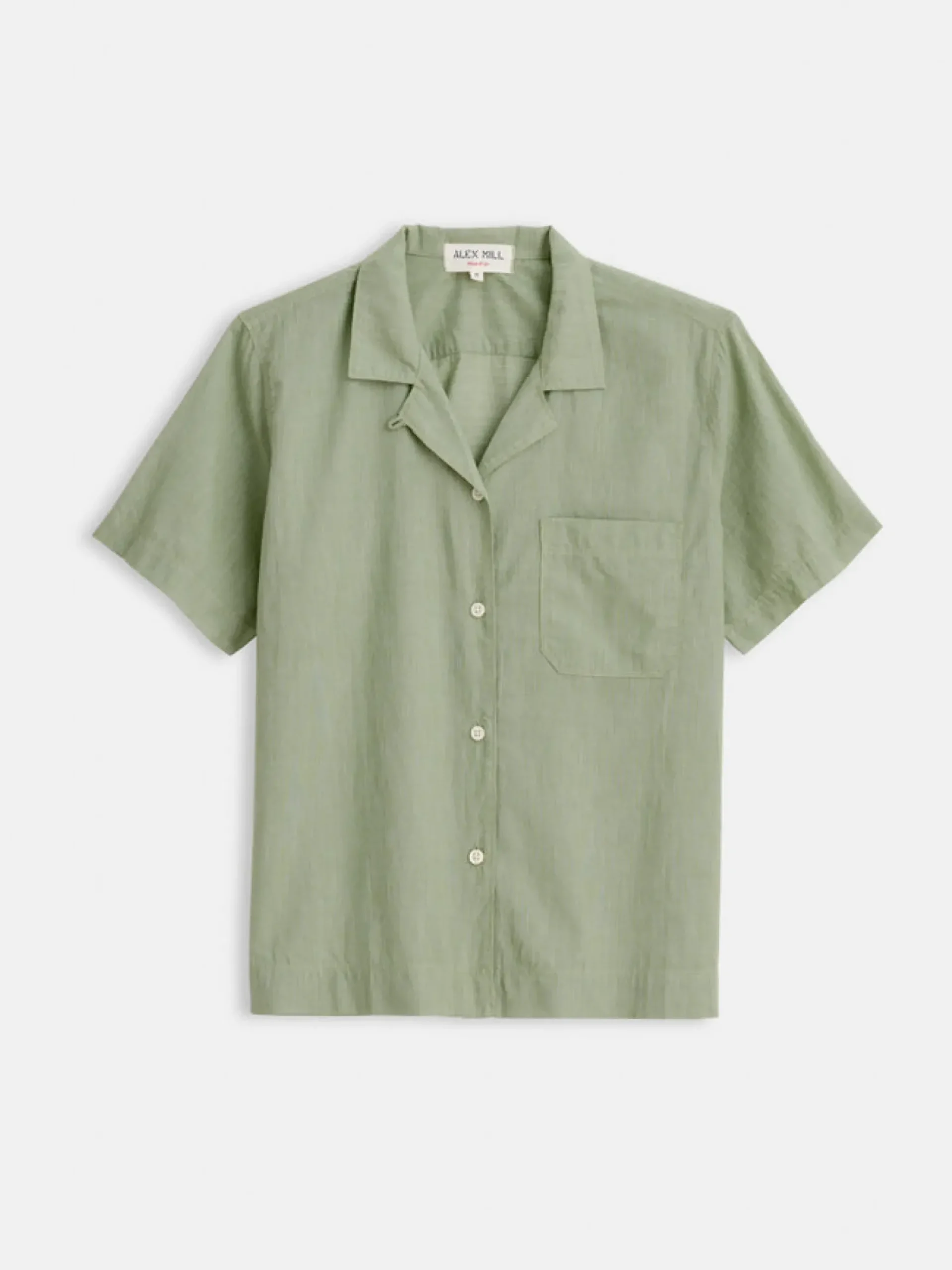 Best Alex Mill Maddie Camp Shirt In Cotton Voile Leaf