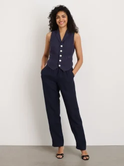 Sale Alex Mill Mathilde Vest In Linen