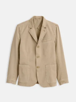 Online Alex Mill Mill Blazer In Vintage Wash Chino Faded Khaki