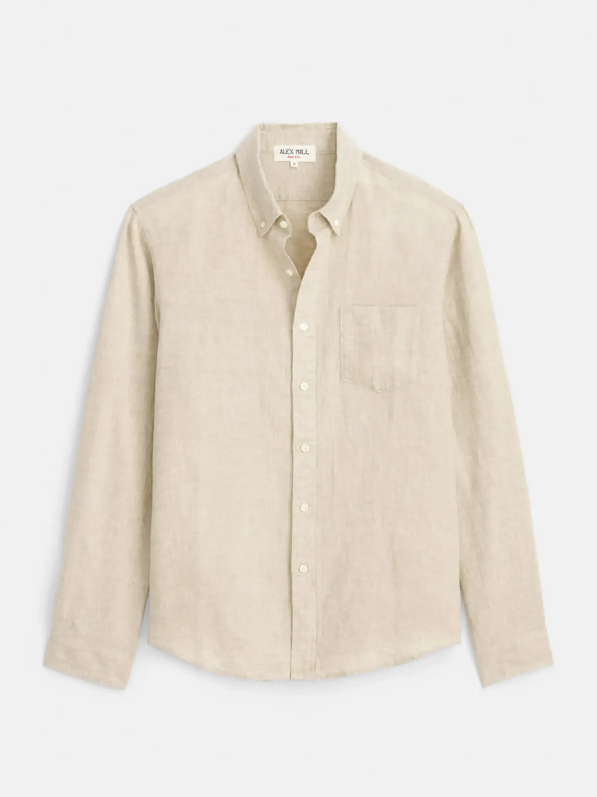 Clearance Alex Mill Mill Shirt In Flax Linen