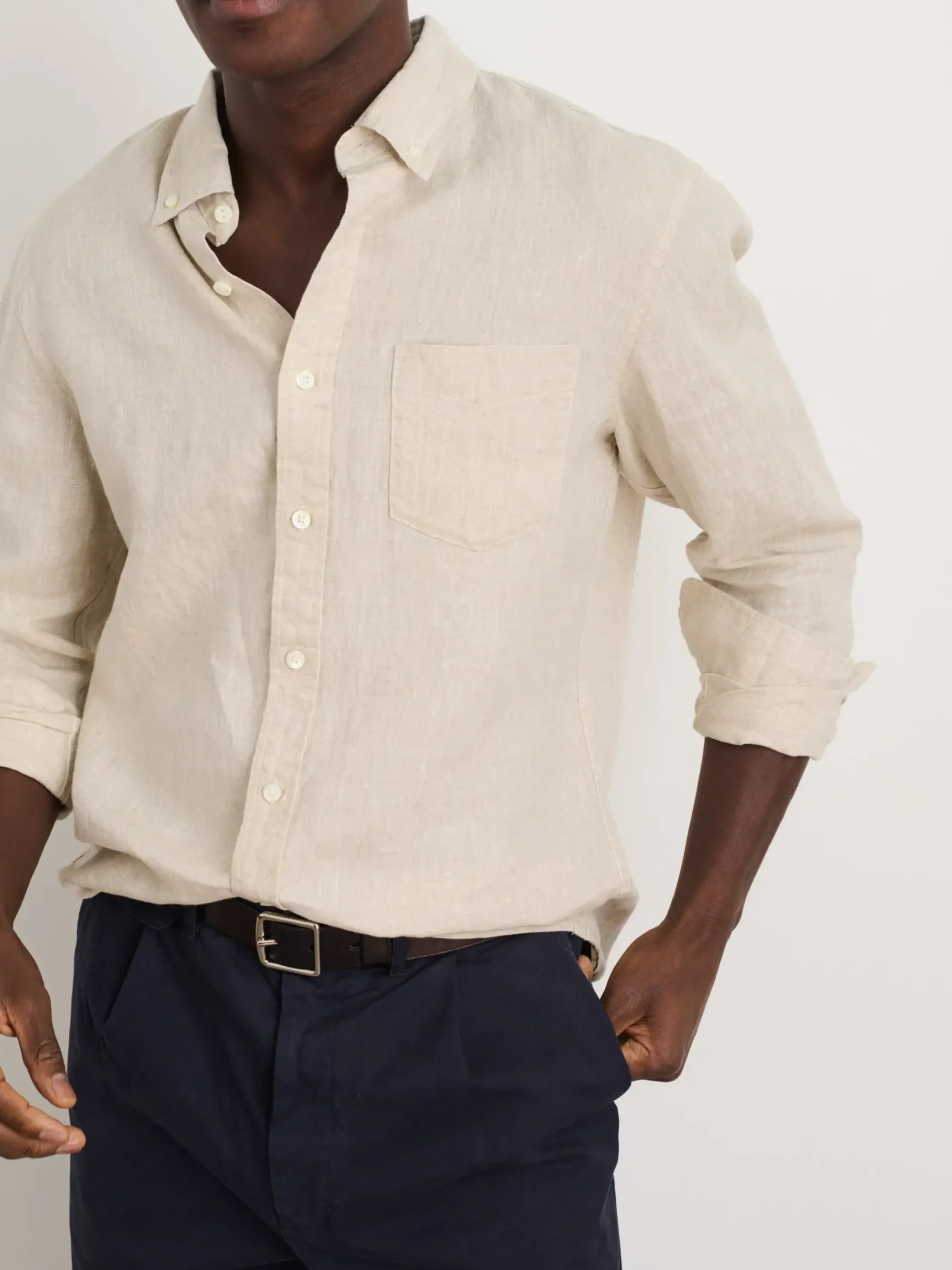 Clearance Alex Mill Mill Shirt In Flax Linen