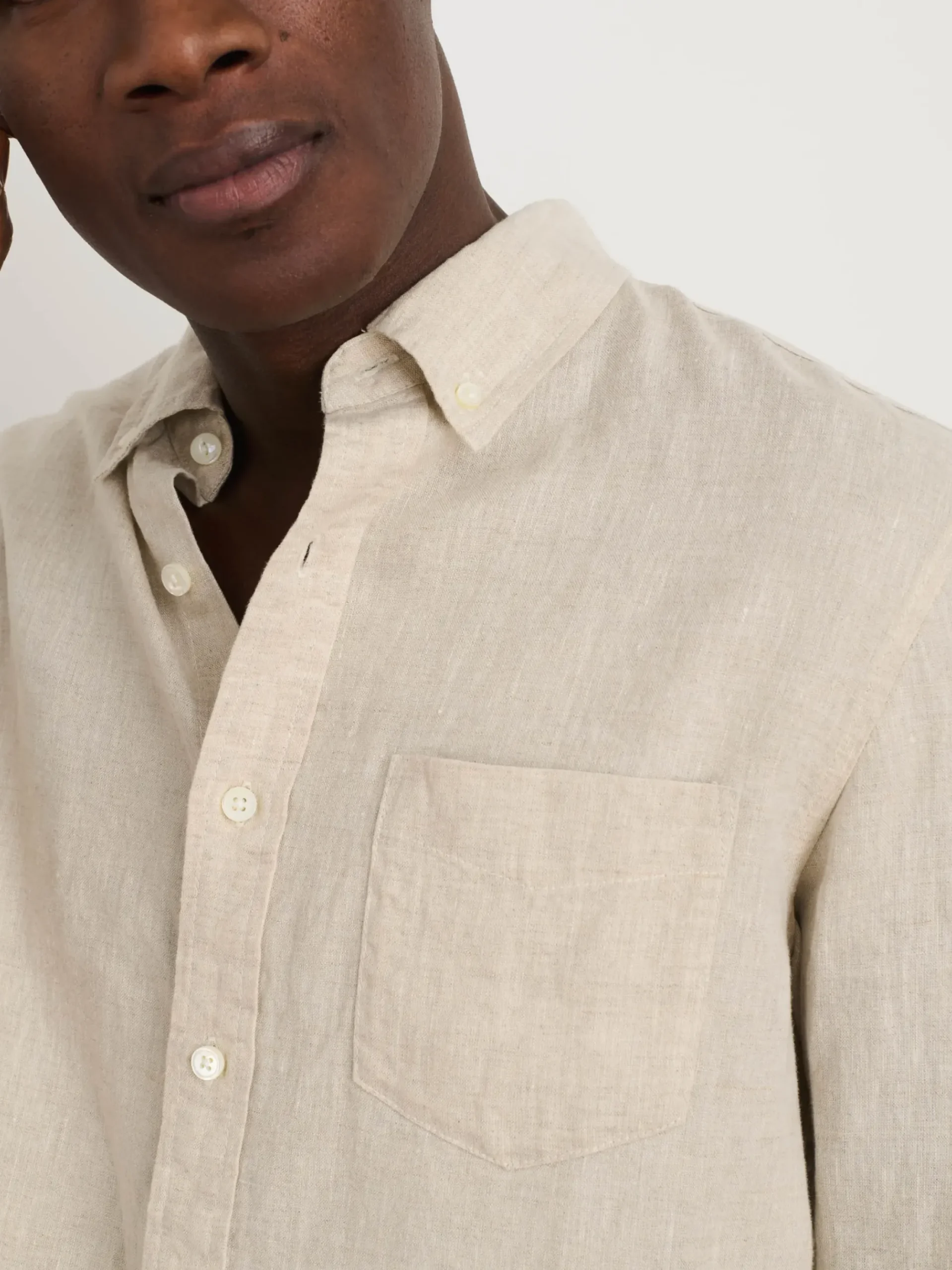 Clearance Alex Mill Mill Shirt In Flax Linen