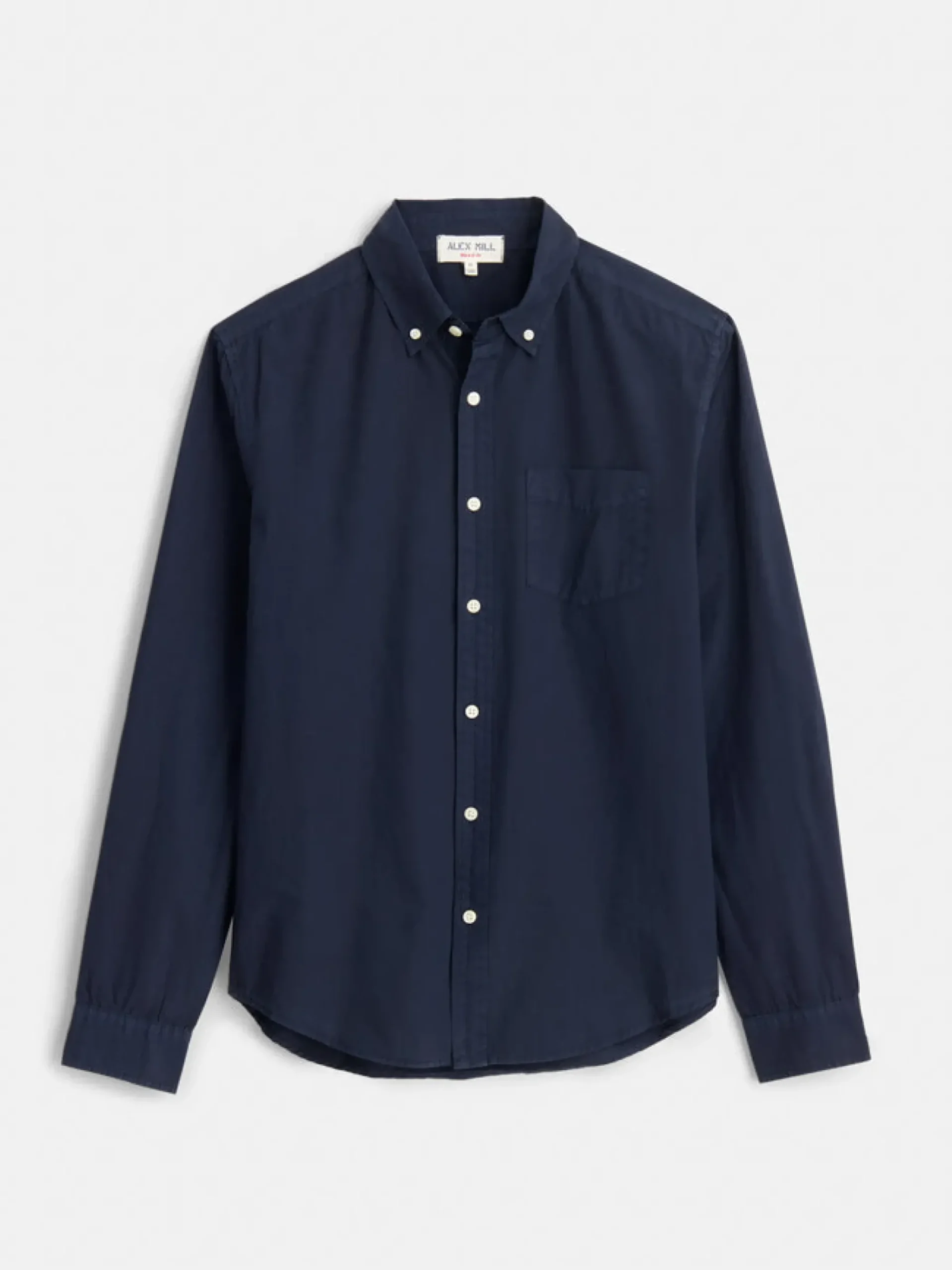 Fashion Alex Mill Mill Shirt In Paper Poplin Dark Navy