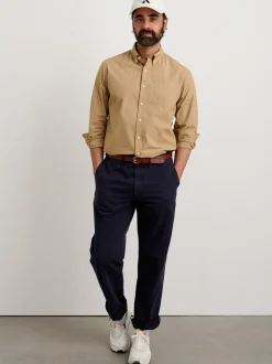 Best Alex Mill Mill Shirt In Paper Poplin Medium Khaki