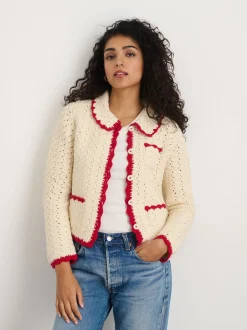 Outlet Alex Mill Molly Hand-Crochet Cardigan