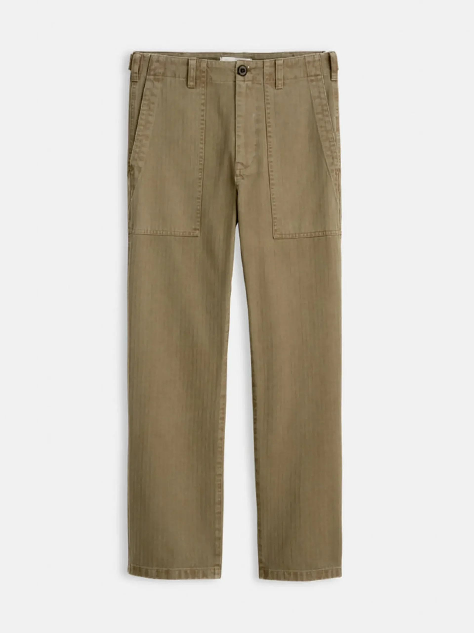Outlet Alex Mill Neil Pant In Herringbone Vintage Olive