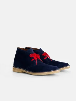 New Alex Mill Padmore & Barnes Chukka Boot Navy