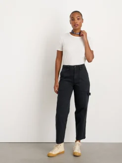 Discount Alex Mill Phoebe Pant In Recycled Denim Washed Black
