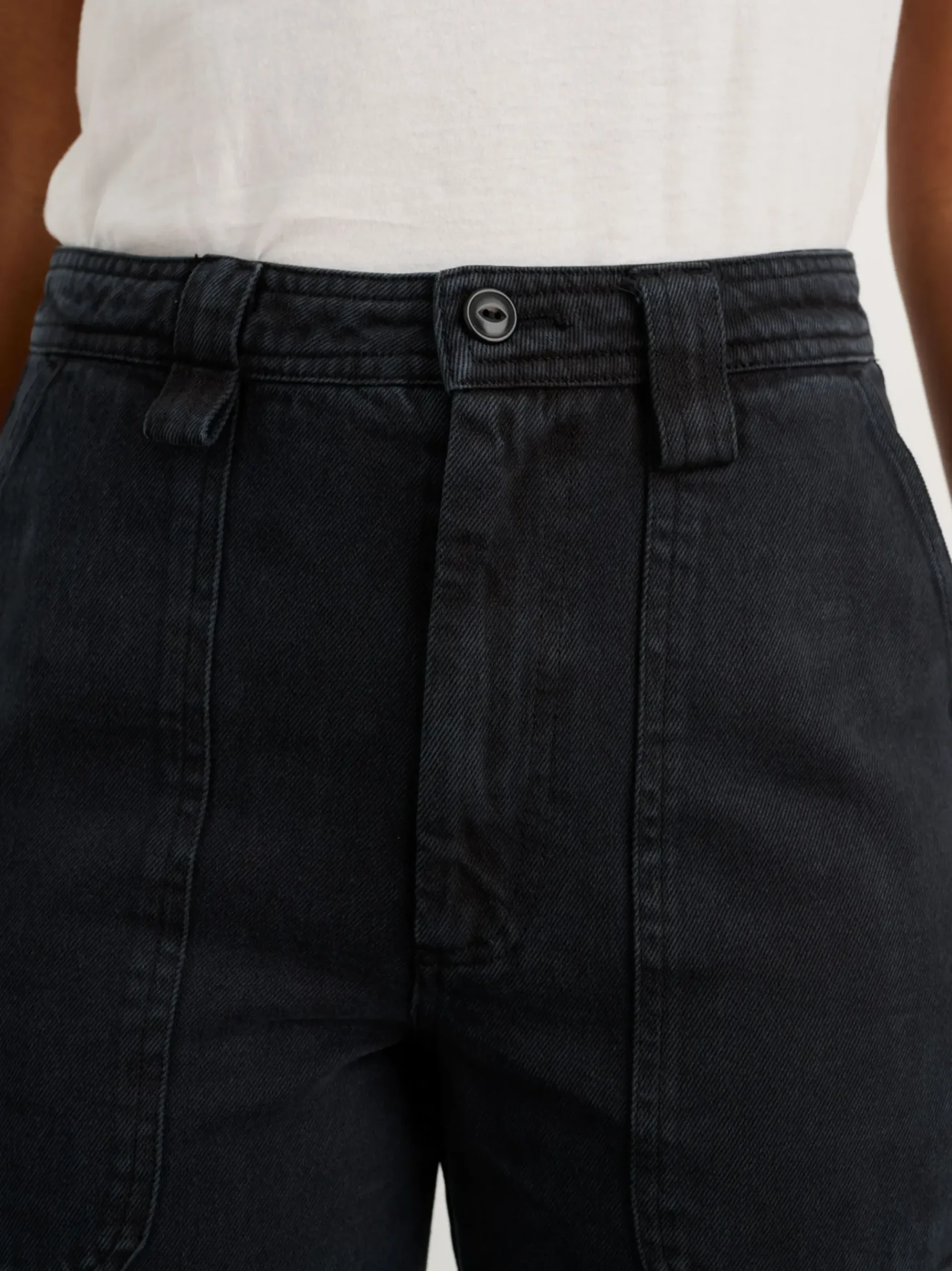 Discount Alex Mill Phoebe Pant In Recycled Denim Washed Black