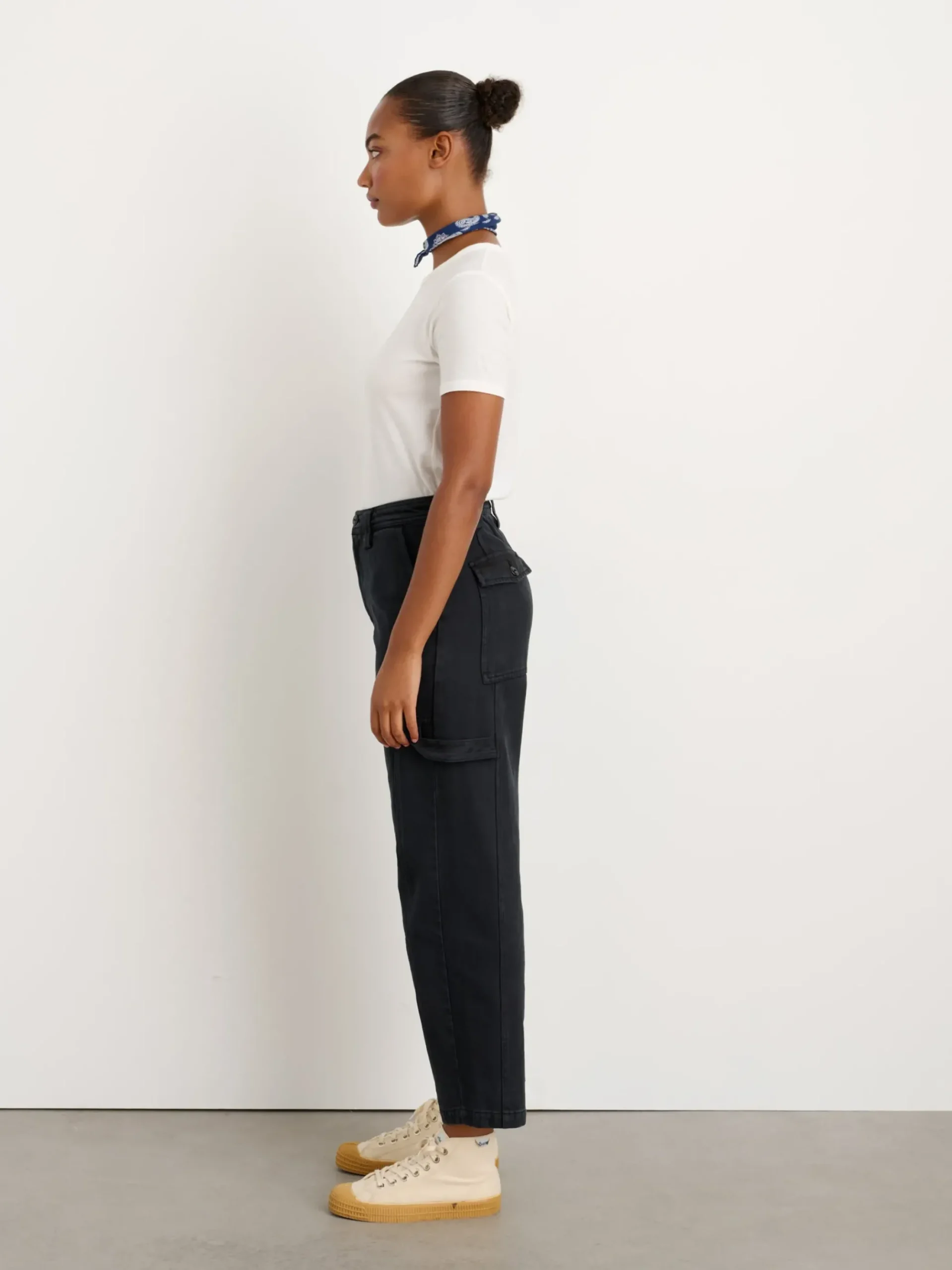 Discount Alex Mill Phoebe Pant In Recycled Denim Washed Black