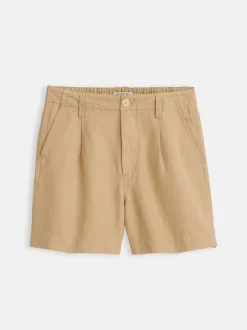 Fashion Alex Mill Pleated Shorts In Twill Vintage Khaki