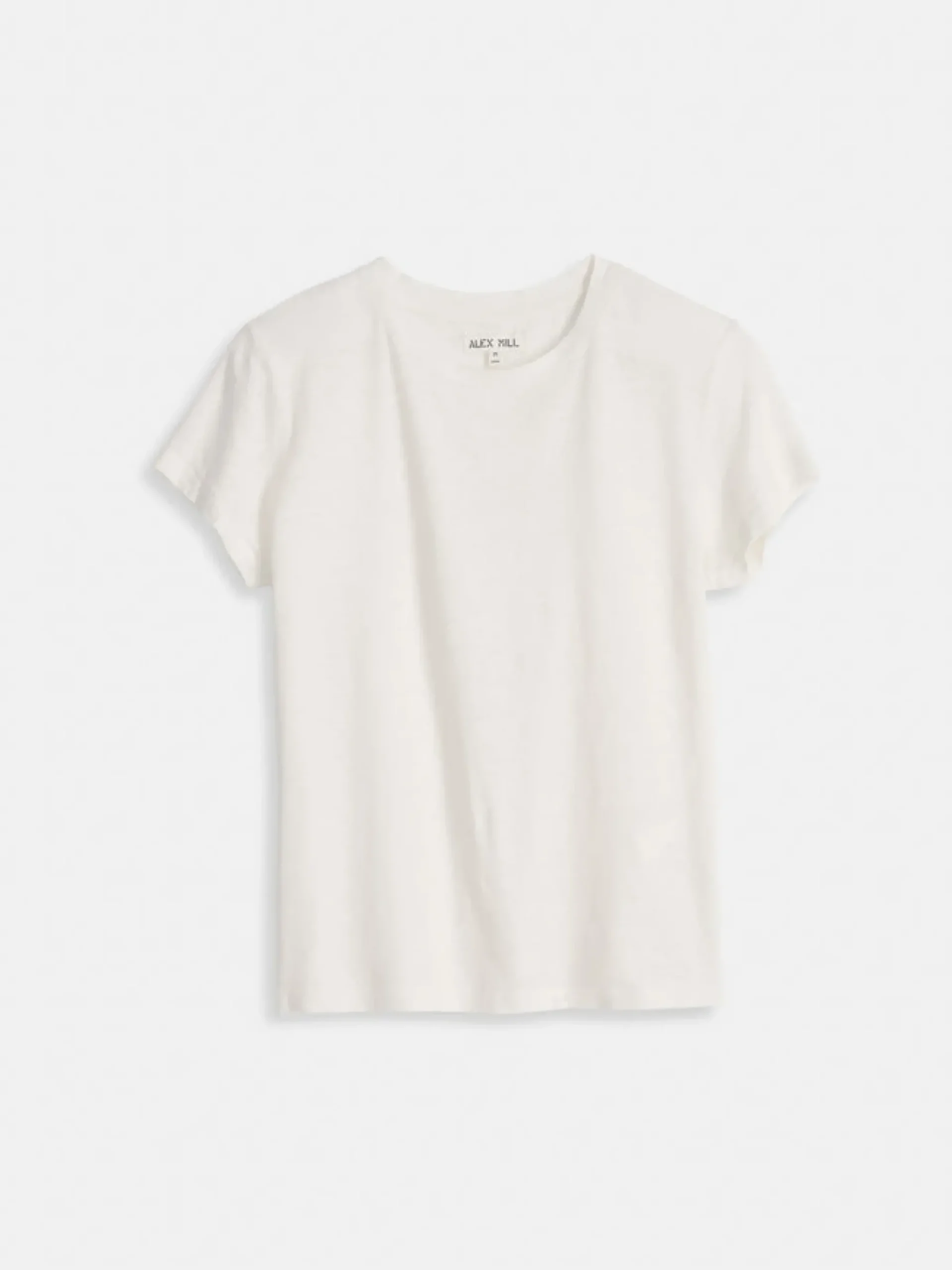 New Alex Mill Prospect Tee Off White