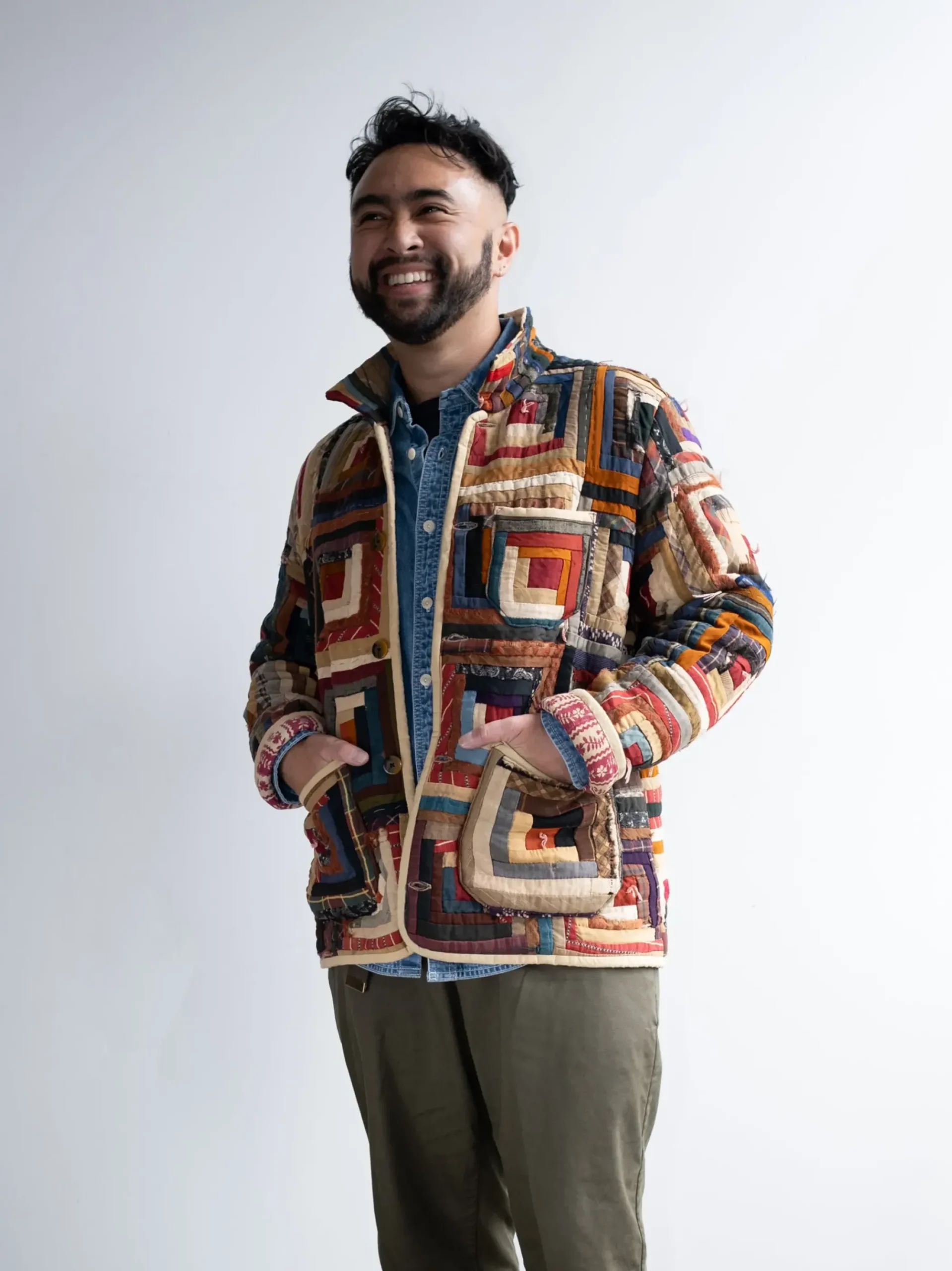 Fashion Alex Mill Rework Jacket In Vintage Quilts