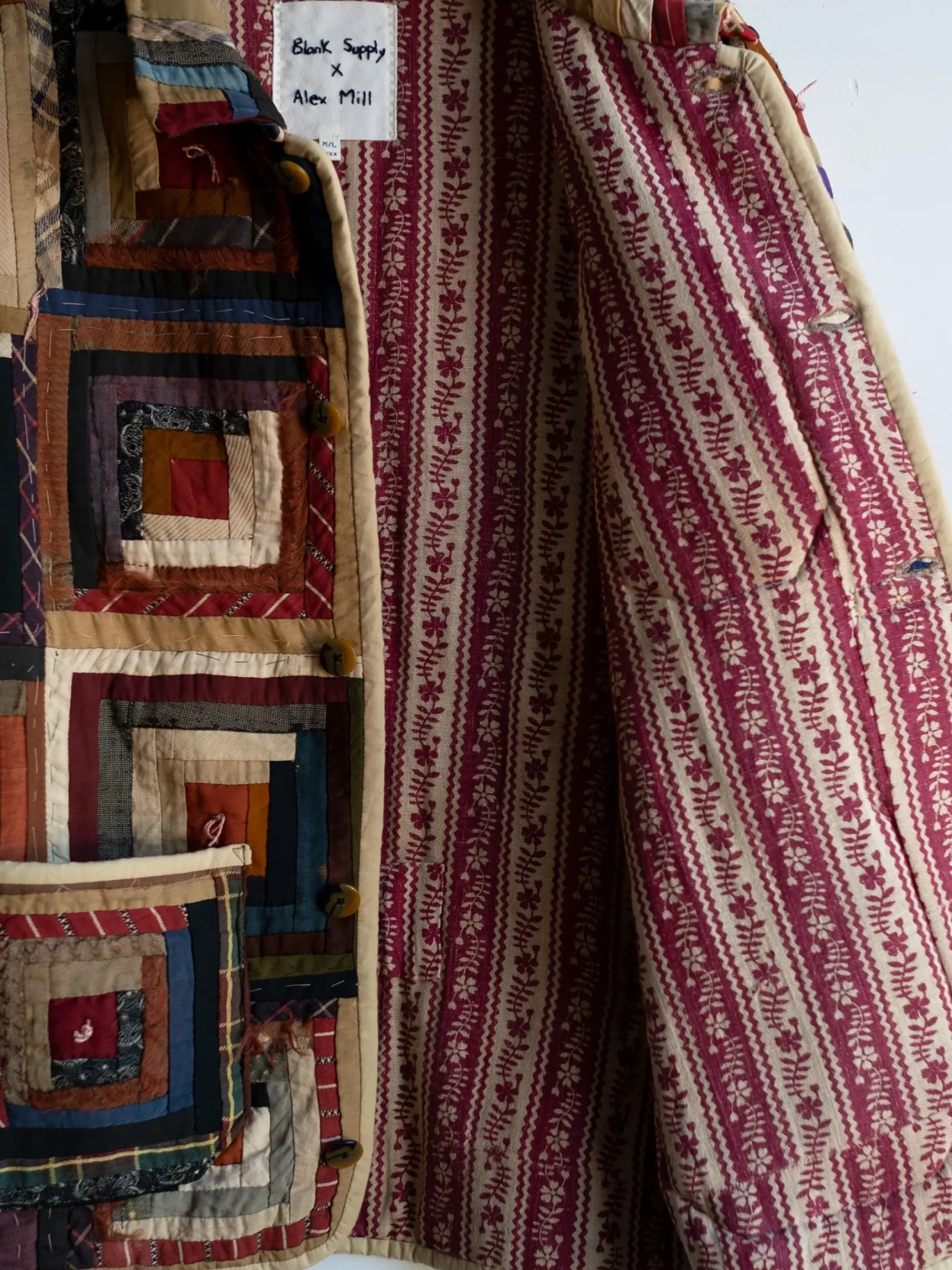 Fashion Alex Mill Rework Jacket In Vintage Quilts