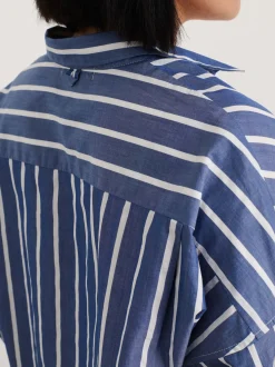 Clearance Alex Mill Rework Standard Shirt In Wide Stripe