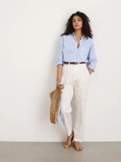 Online Alex Mill Rework Standard Shirt In Bold Stripe Pale Blue/White