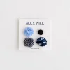 Best Alex Mill Rosette 4-Pack Blue/Black