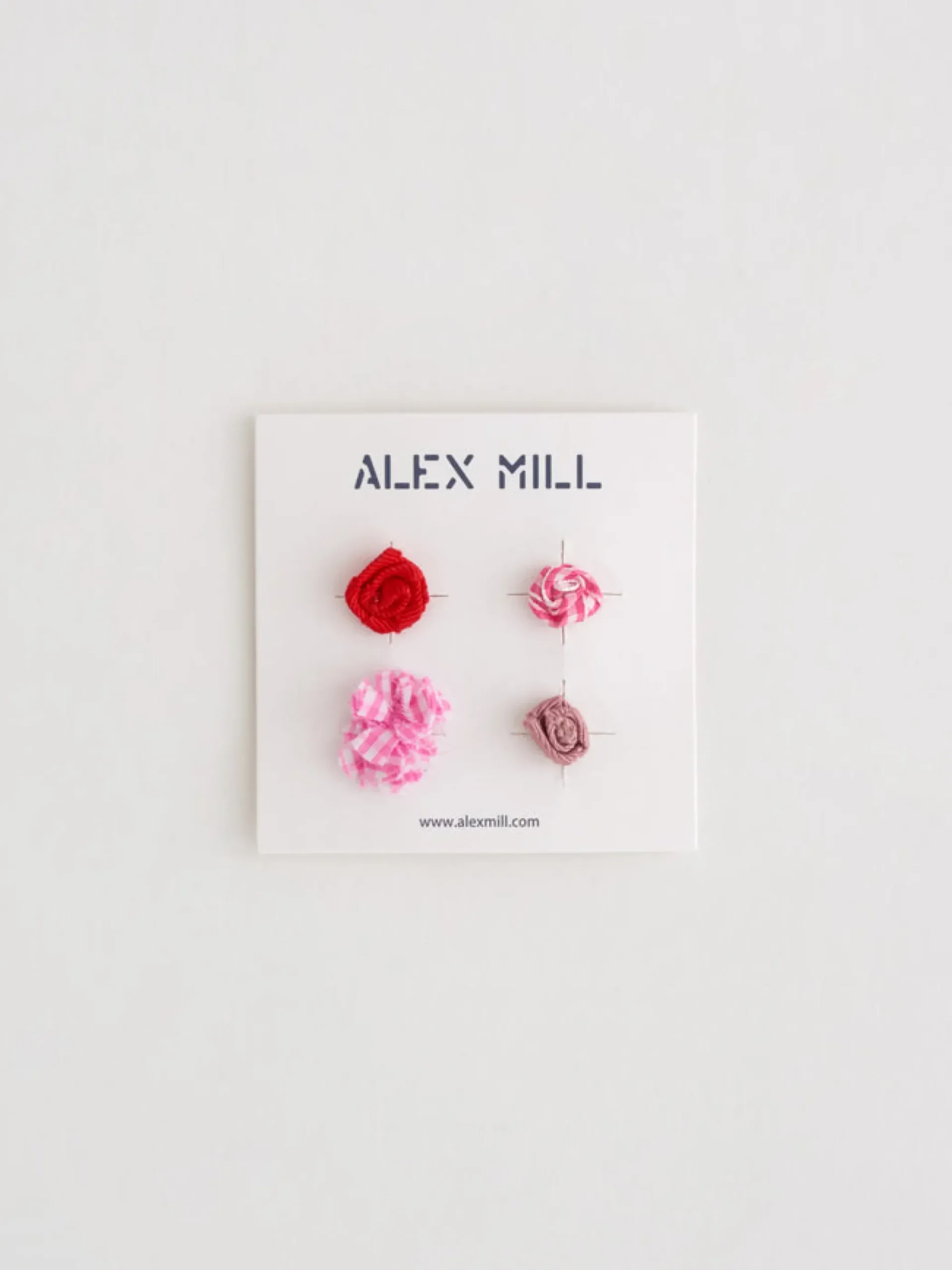Clearance Alex Mill Rosette 4-Pack Red/Pink