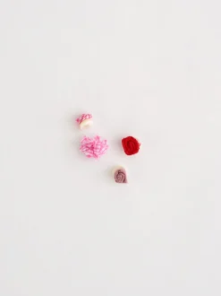 Clearance Alex Mill Rosette 4-Pack Red/Pink