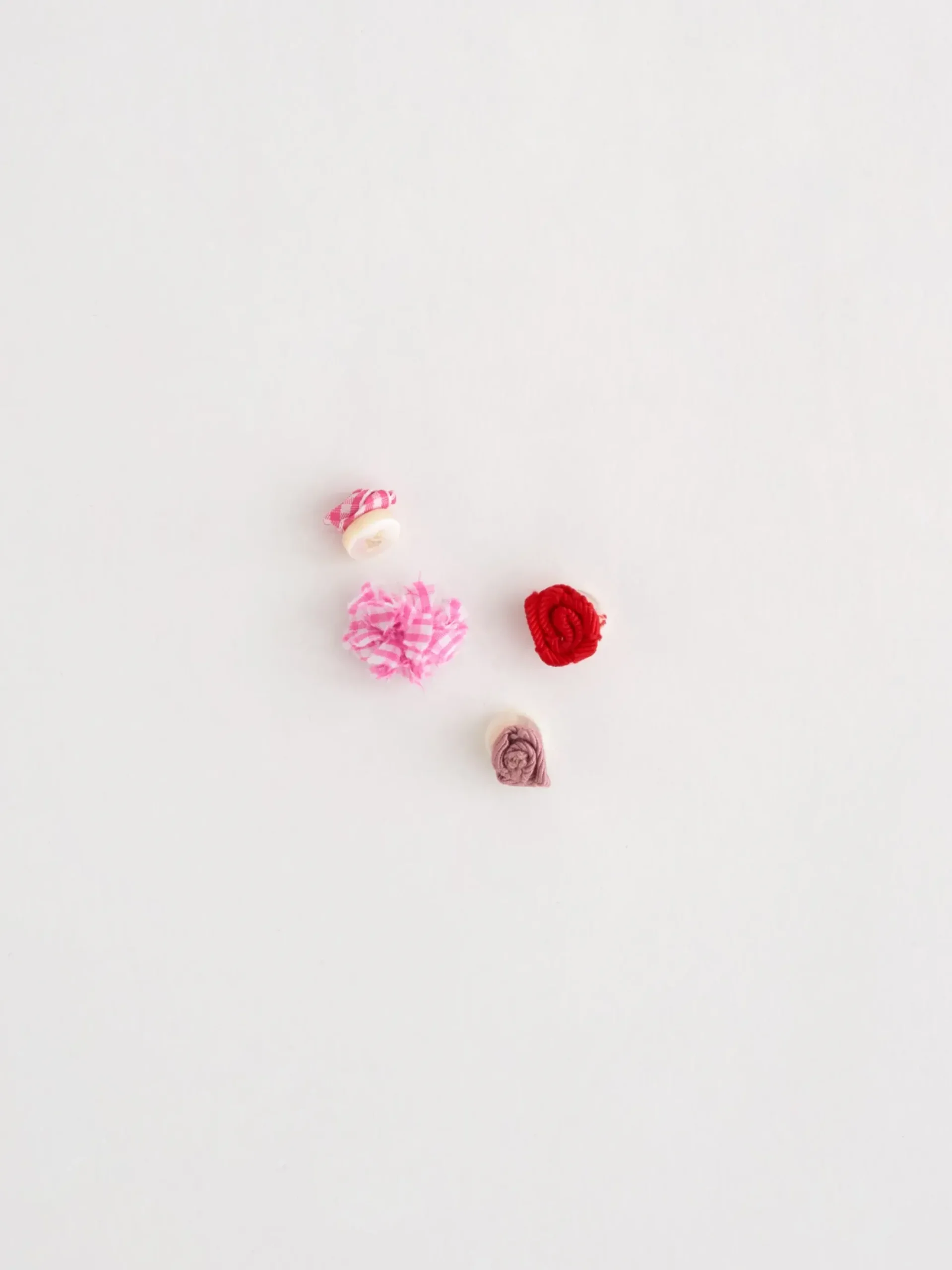 Clearance Alex Mill Rosette 4-Pack Red/Pink