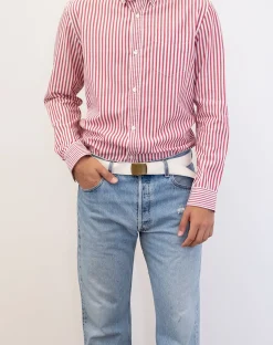 Online Alex Mill Solid Web Belt Natural