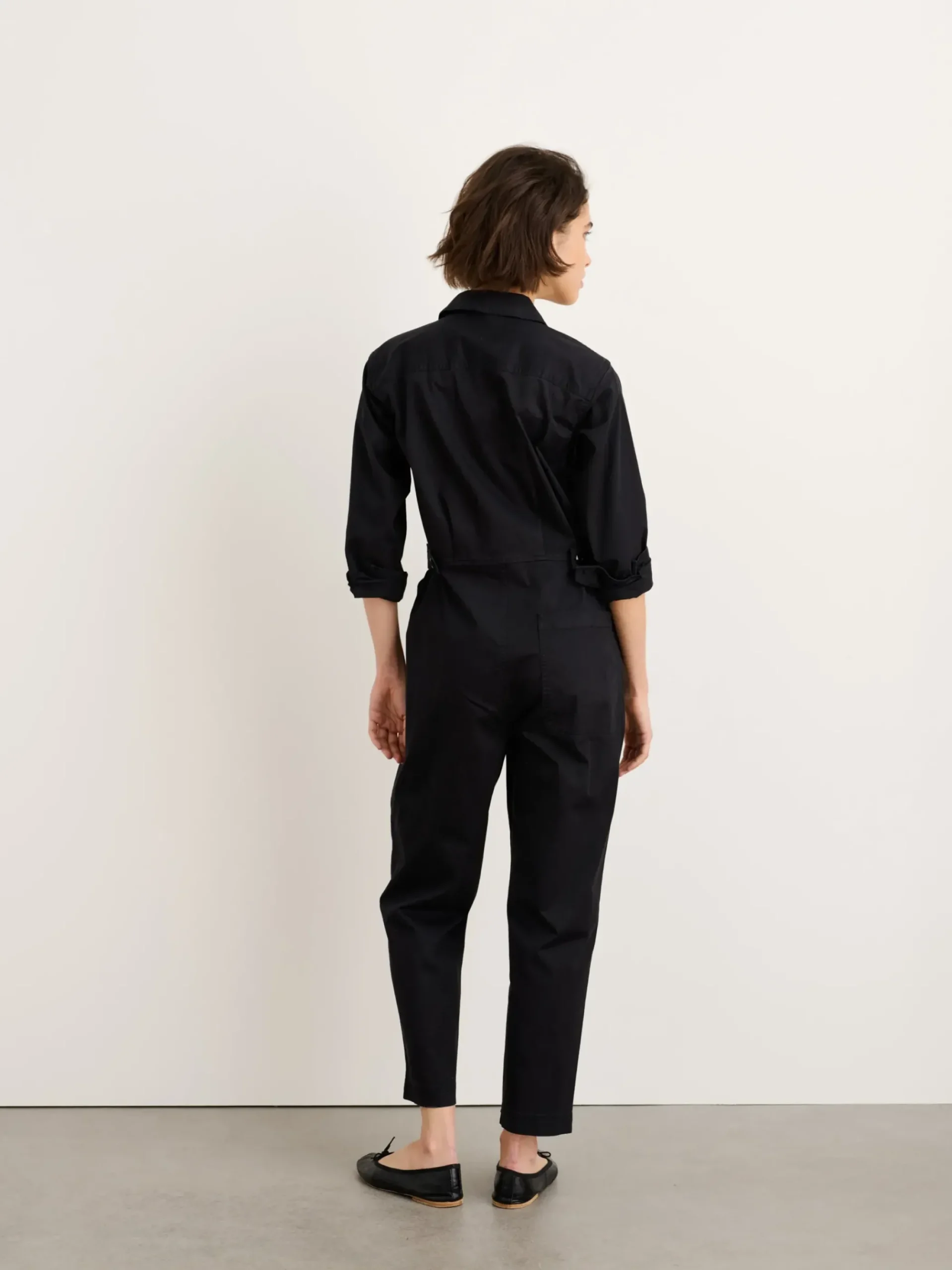 Hot Alex Mill Standard Jumpsuit In Cotton Twill Black