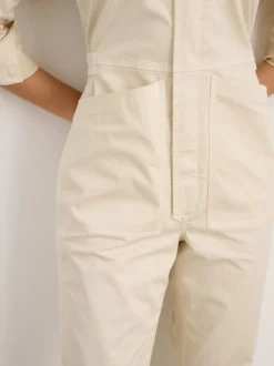 Online Alex Mill Standard Jumpsuit In Cotton Twill Oatmilk