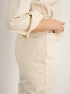 Online Alex Mill Standard Jumpsuit In Cotton Twill Oatmilk