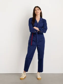 Online Alex Mill Standard Jumpsuit In Cotton Twill Dark Navy