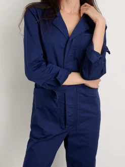 Online Alex Mill Standard Jumpsuit In Cotton Twill Dark Navy