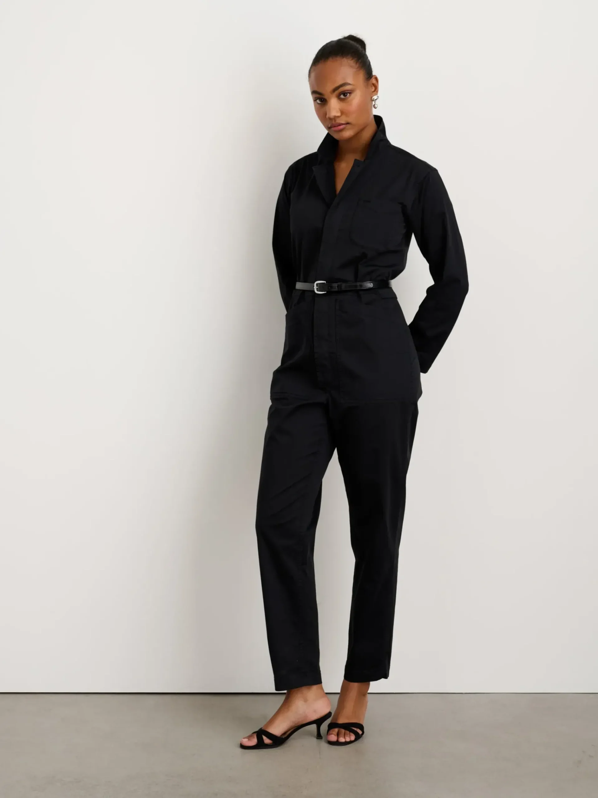 Outlet Alex Mill Standard Jumpsuit In Long Inseam Black
