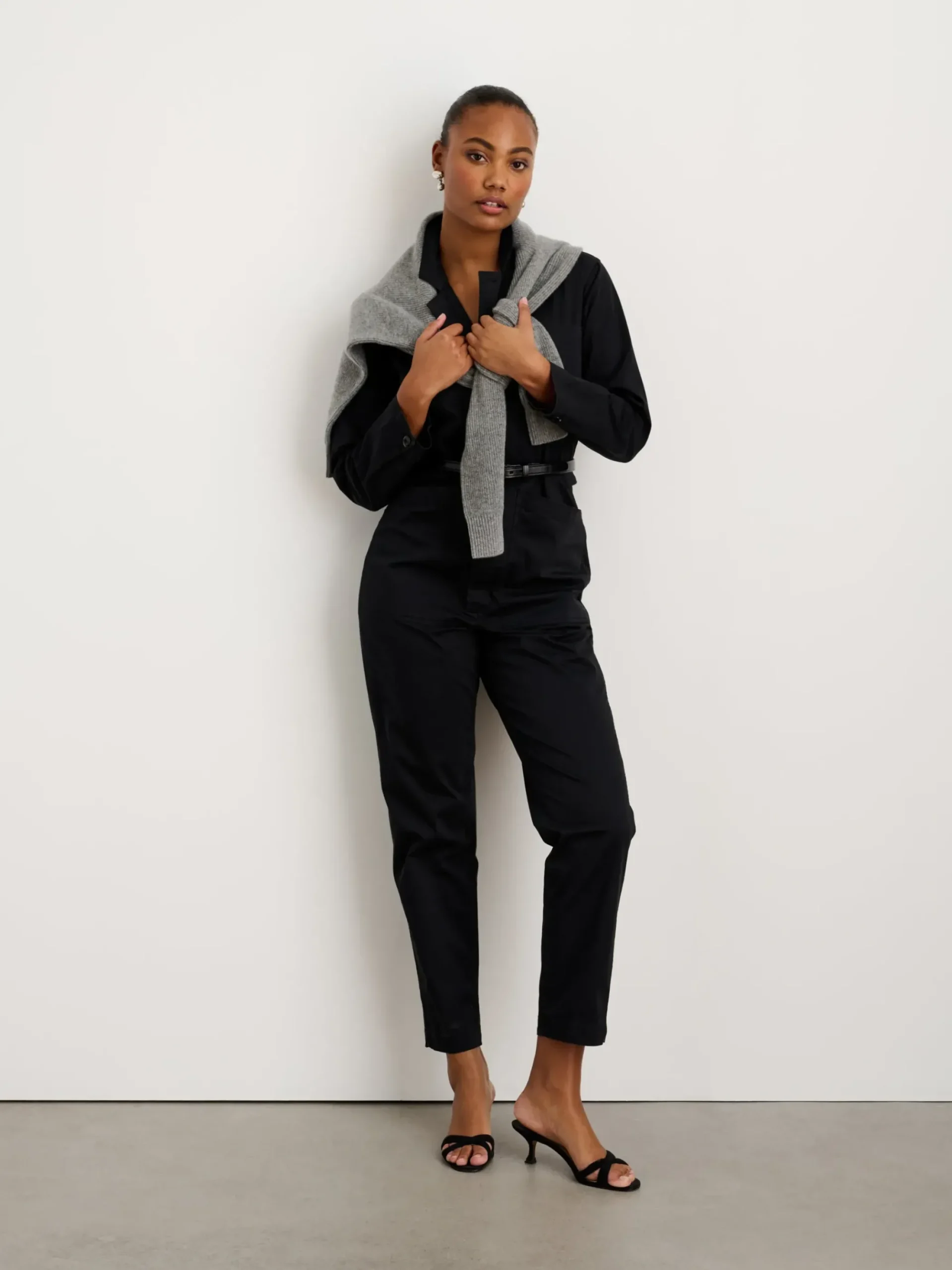 Outlet Alex Mill Standard Jumpsuit In Long Inseam Black