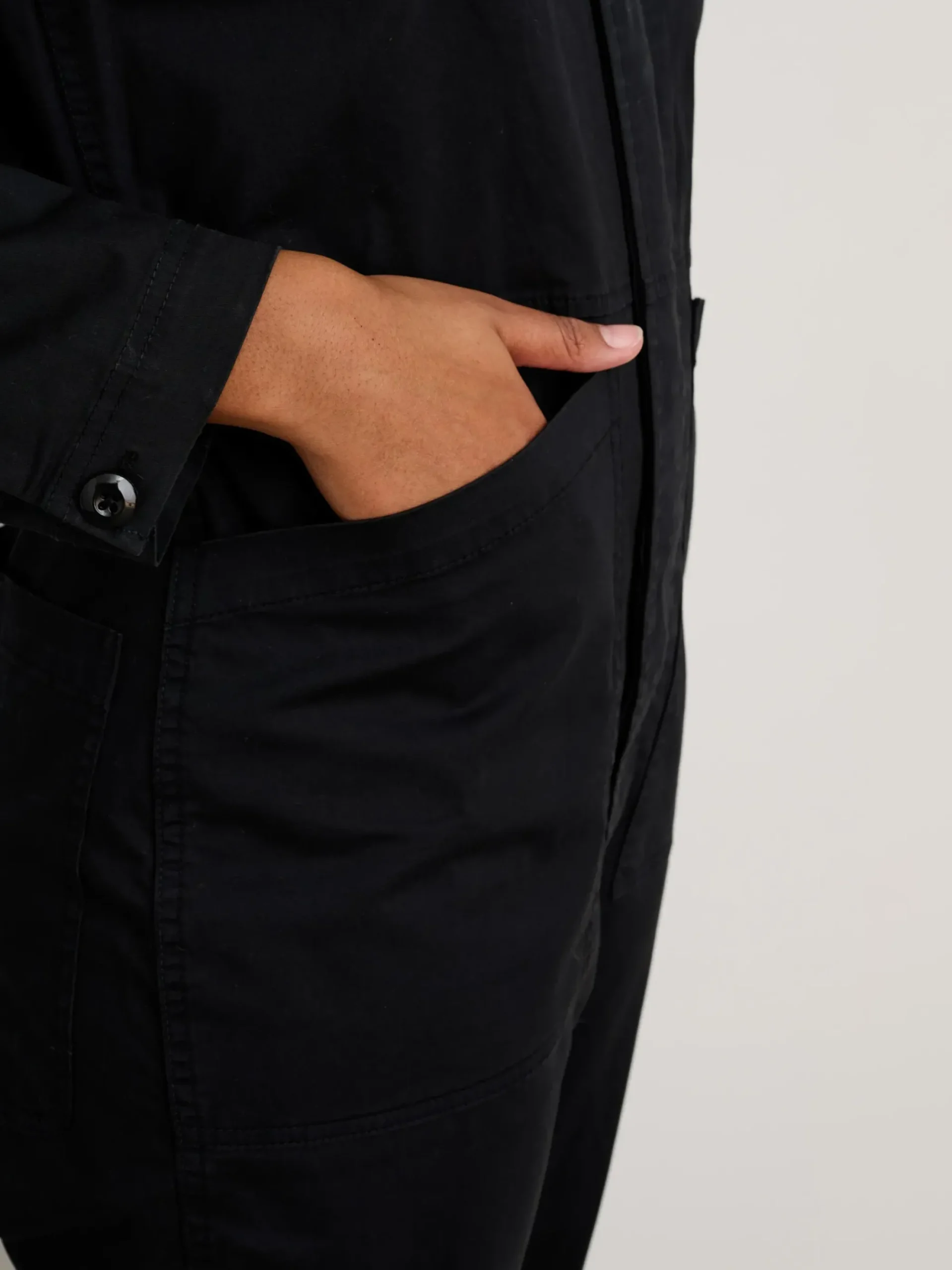 Outlet Alex Mill Standard Jumpsuit In Long Inseam Black