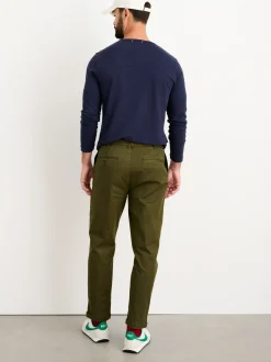 Online Alex Mill Standard Long Sleeve T-Shirt In Slub Cotton Navy