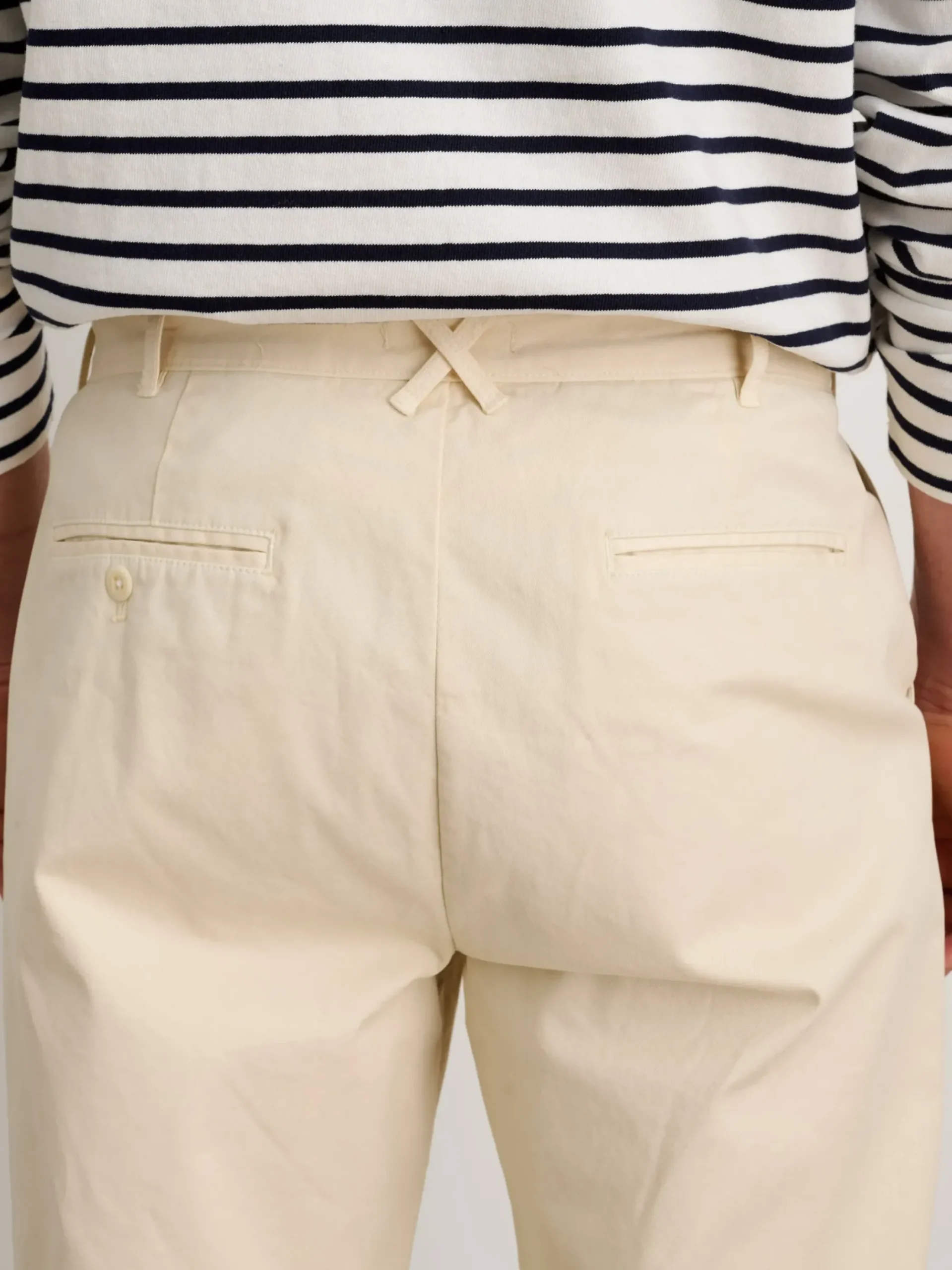 Outlet Alex Mill Standard Pleated Pant In Chino (Long Inseam) Oatmilk