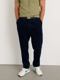 Outlet Alex Mill Standard Pleated Pant In Rugged Cord (Long Inseam) Dark Navy