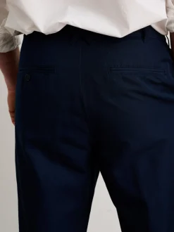 Outlet Alex Mill Standard Pleated Pant In Cotton Linen Dark Navy