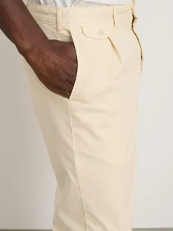 Best Alex Mill Standard Pleated Pant In Chino Oat Milk