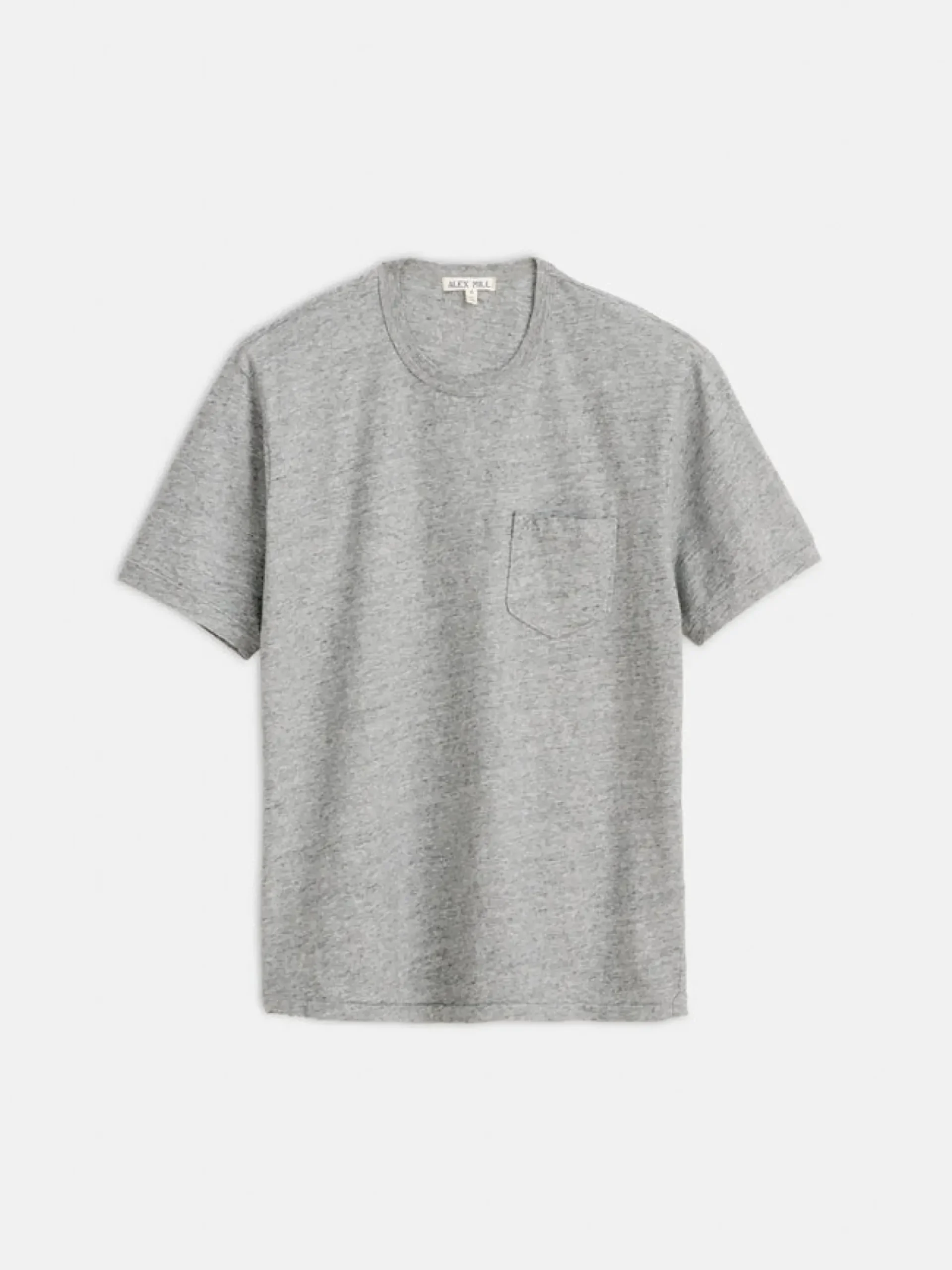 Online Alex Mill Standard Pocket Tee In Slub Cotton Heather Grey