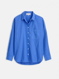 Clearance Alex Mill Standard Shirt In Paper Poplin French Blue