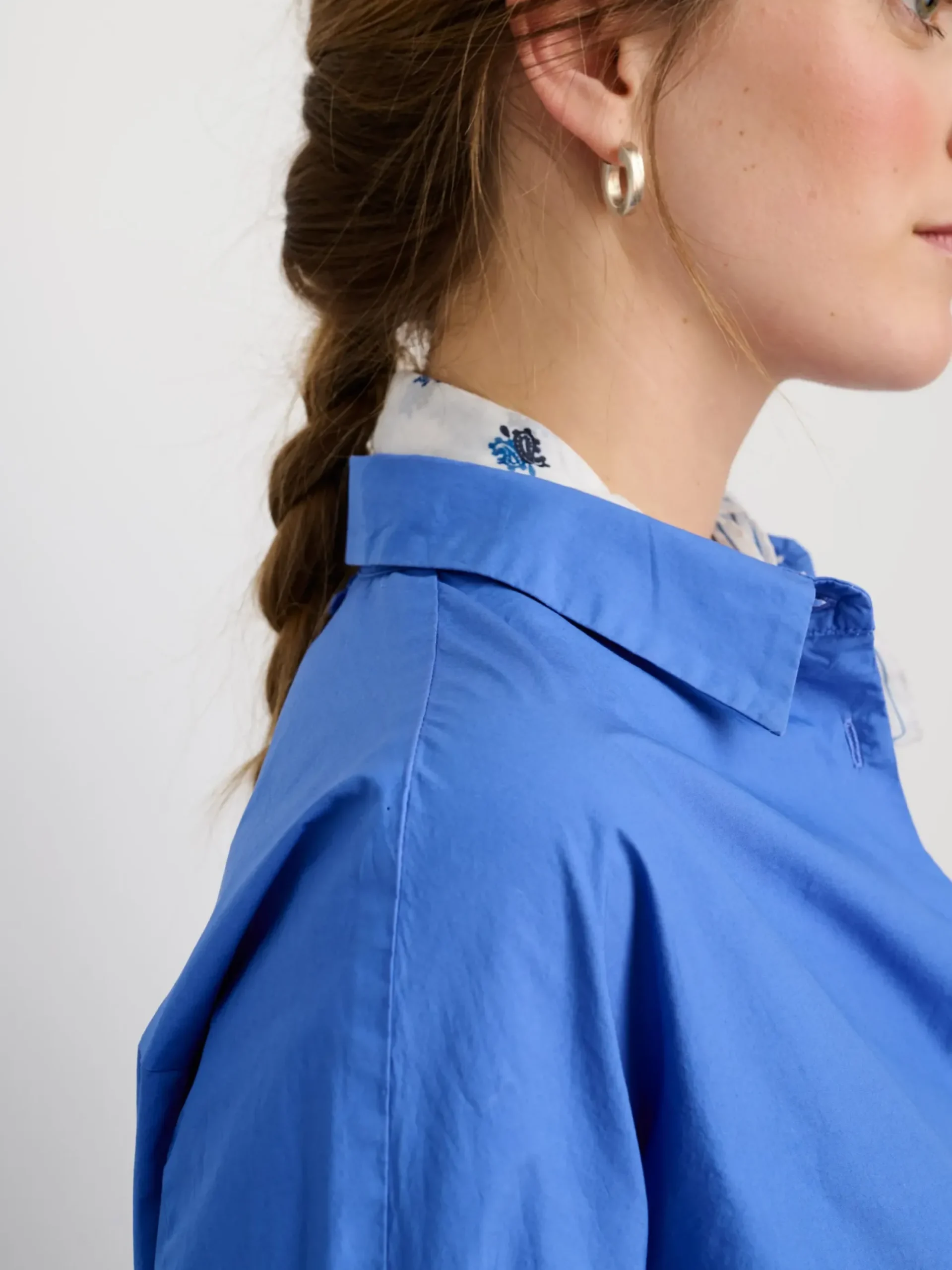Clearance Alex Mill Standard Shirt In Paper Poplin French Blue