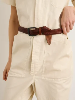 Online Alex Mill Standard Short Sleeve Jumpsuit Oatmilk