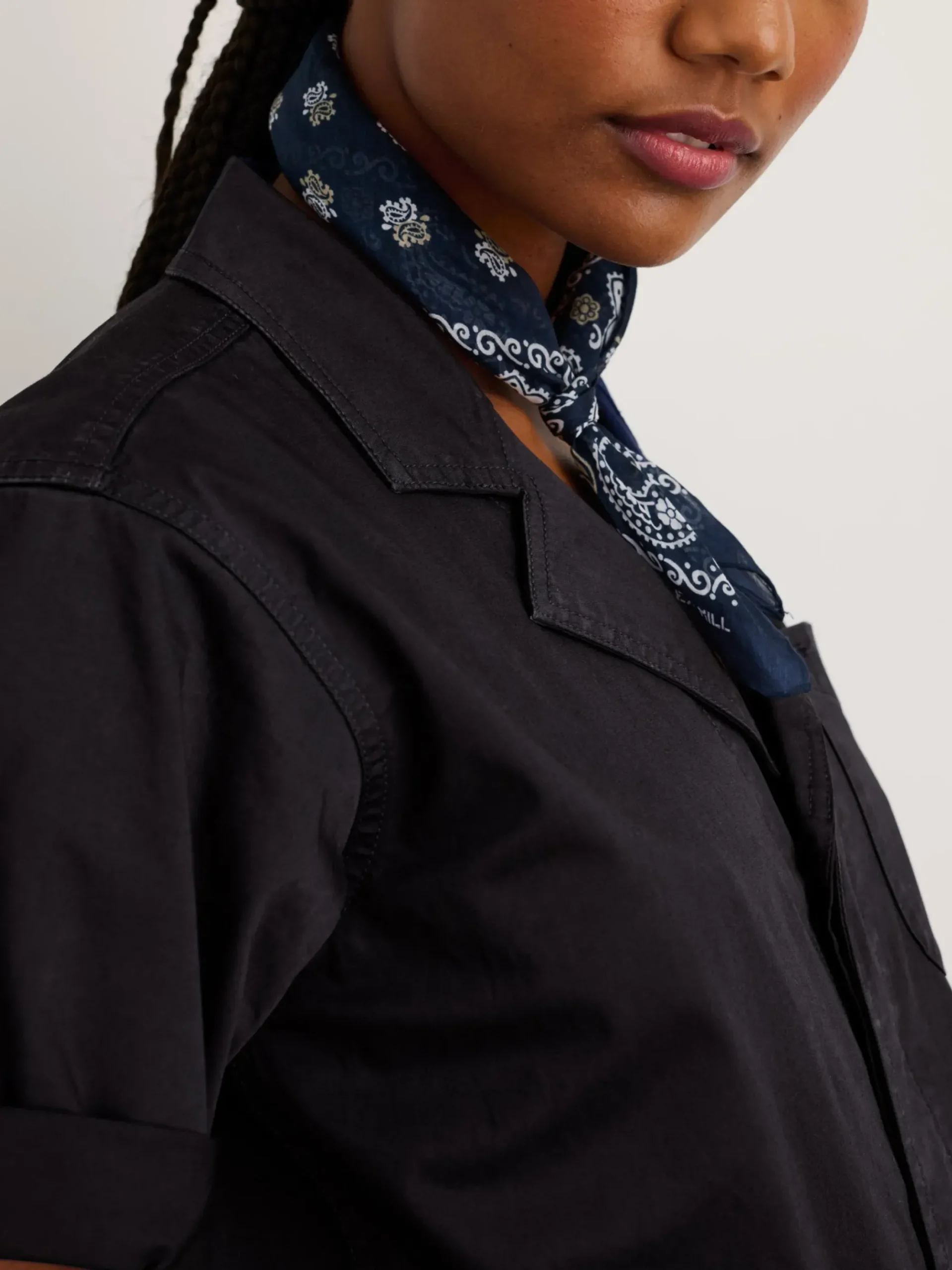 Online Alex Mill Standard Short Sleeve Jumpsuit Black