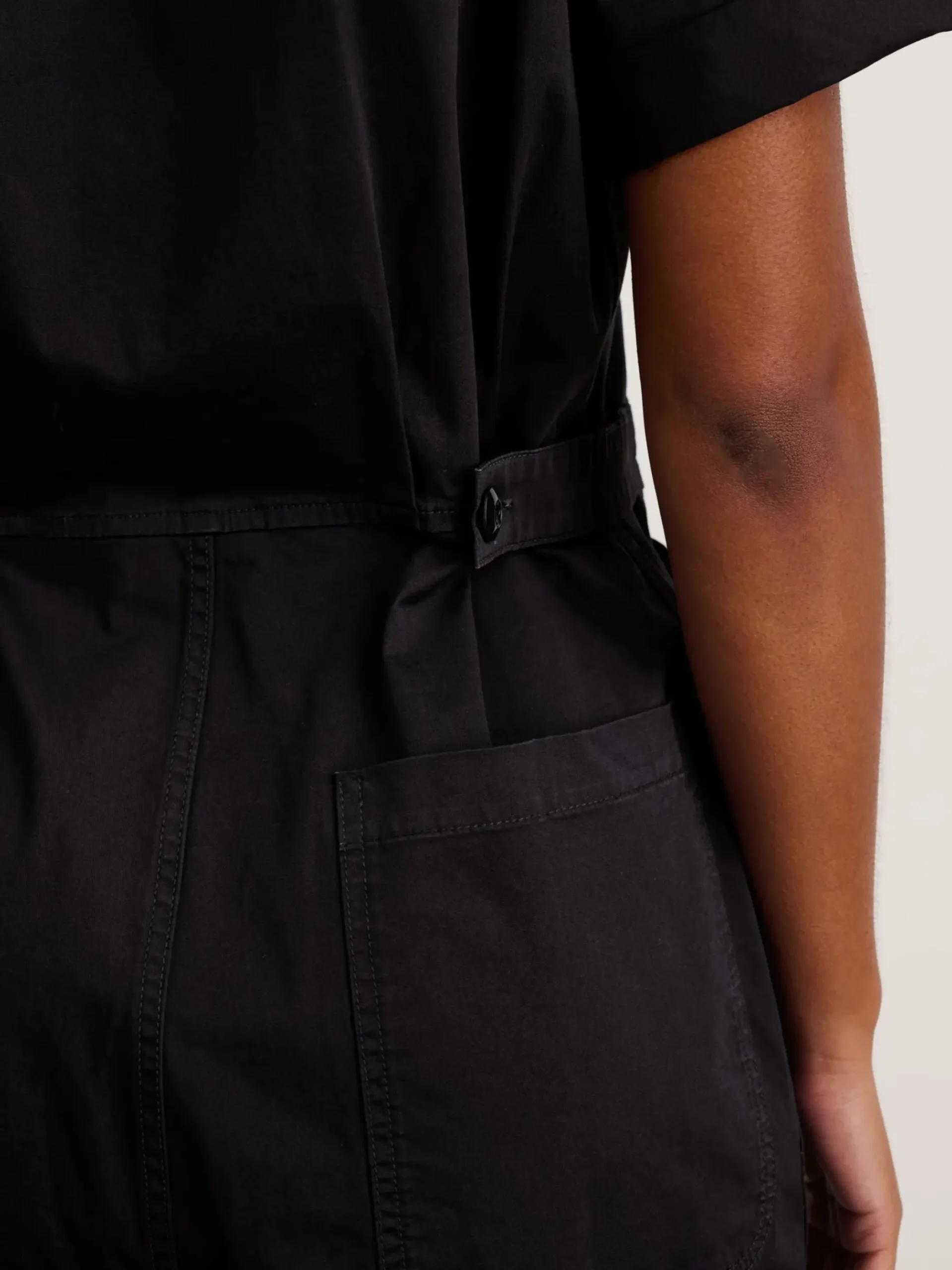 Online Alex Mill Standard Short Sleeve Jumpsuit Black