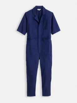 Fashion Alex Mill Standard Short Sleeve Jumpsuit Dark Navy