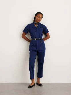 Fashion Alex Mill Standard Short Sleeve Jumpsuit Dark Navy