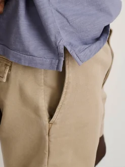 Online Alex Mill Standard Slub Cotton Polo Ceil Blue